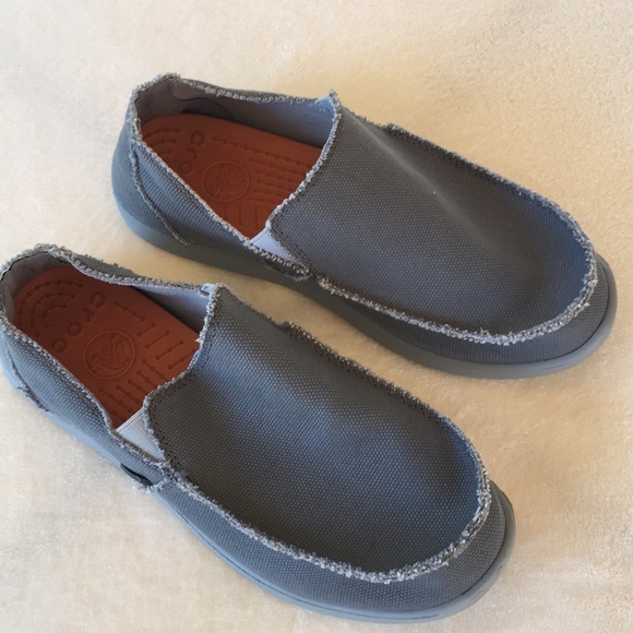 CROCS Other - NEW MENS CROC SANTA CRUZ CANVAS SLIP ON LOAFER